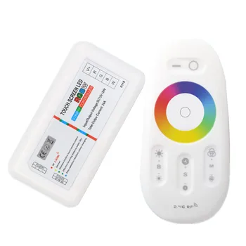 Touch Ekraan LED RGB RGBW Töötleja 2.4 G Traadita DC12-24V Touch RF-Kaugjuhtimispult RGB RGBW RGBWW LED valgus 2