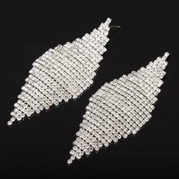 Uus Isiksus Geomeetriline Teemant Kõrvarõngad Kristall Kõrvarõngad on Naiste Euroopa ja Ameerika Fashion Fashion Kõrvarõngad Hulgimüük 2