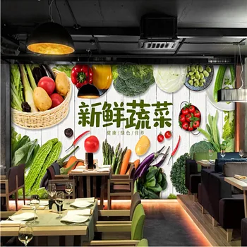 Värsked Orgaanilised Köögiviljad, Foto Tapeedid Põllumajandustootja Turul Puu-Köögivilja-Pood Tööstus-Decor Taust Seina Paber 3D Murals 2