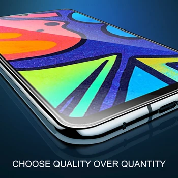 3TK Samsung Galaxy F41 F52 5G Täielikult Katta Ekraan Karastatud Klaasist Samsung J4 Pluss J6 J8 2018 Xcover 6 Pro Quantum 2 9H 3