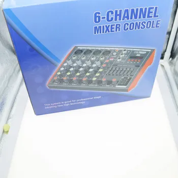 MiCWL YAMAH MG6 6 Mikrofoni Kanal Live Audio Mixing Console DJ Mikser 48V Phantom Saada 7 EQ USB TAPE 4