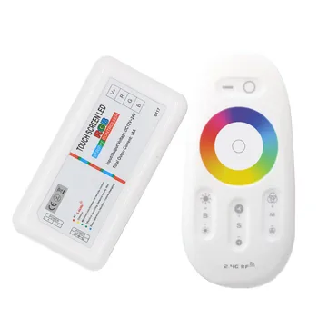 Touch Ekraan LED RGB RGBW Töötleja 2.4 G Traadita DC12-24V Touch RF-Kaugjuhtimispult RGB RGBW RGBWW LED valgus 4