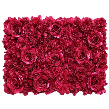 40x60cm Kunstlikku Lille Seina Tõusis Hydrangea Lill Silk Flower Pulm Teenetemärgi Kodu Kaunistamiseks jõuluehe 5
