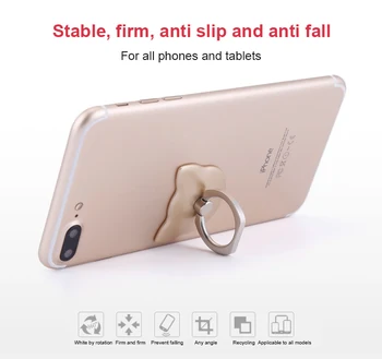 RYRA Sõrme Sõrmus mobiiltelefon Nutitelefon Seista Omanik IPhone XS Huawei Samsung Armas Kasside Kuju Telefon Helisema Omanik Seista 5