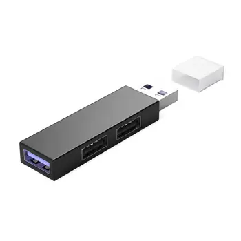 Vastupidav Kasulik USB3.0 High Speed Hub andmeedastus Compact USB Hub Adapter Plug Mängida Sülearvuti 5